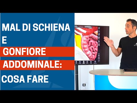 Mal di schiena lombare e pancia gonfia: cause e rimedi efficaci