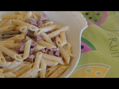 Pasta panna e prosciutto: la ricetta semplice e gustosa