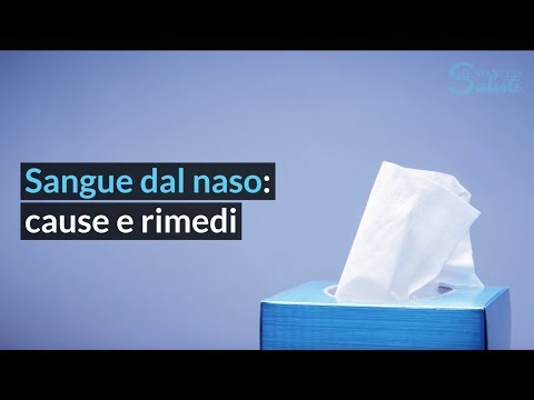 Sangue dal naso: cause e rimedi